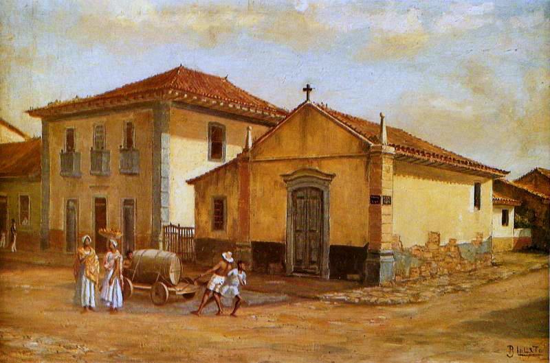 Benedito Calixto Chapel. oil painting picture